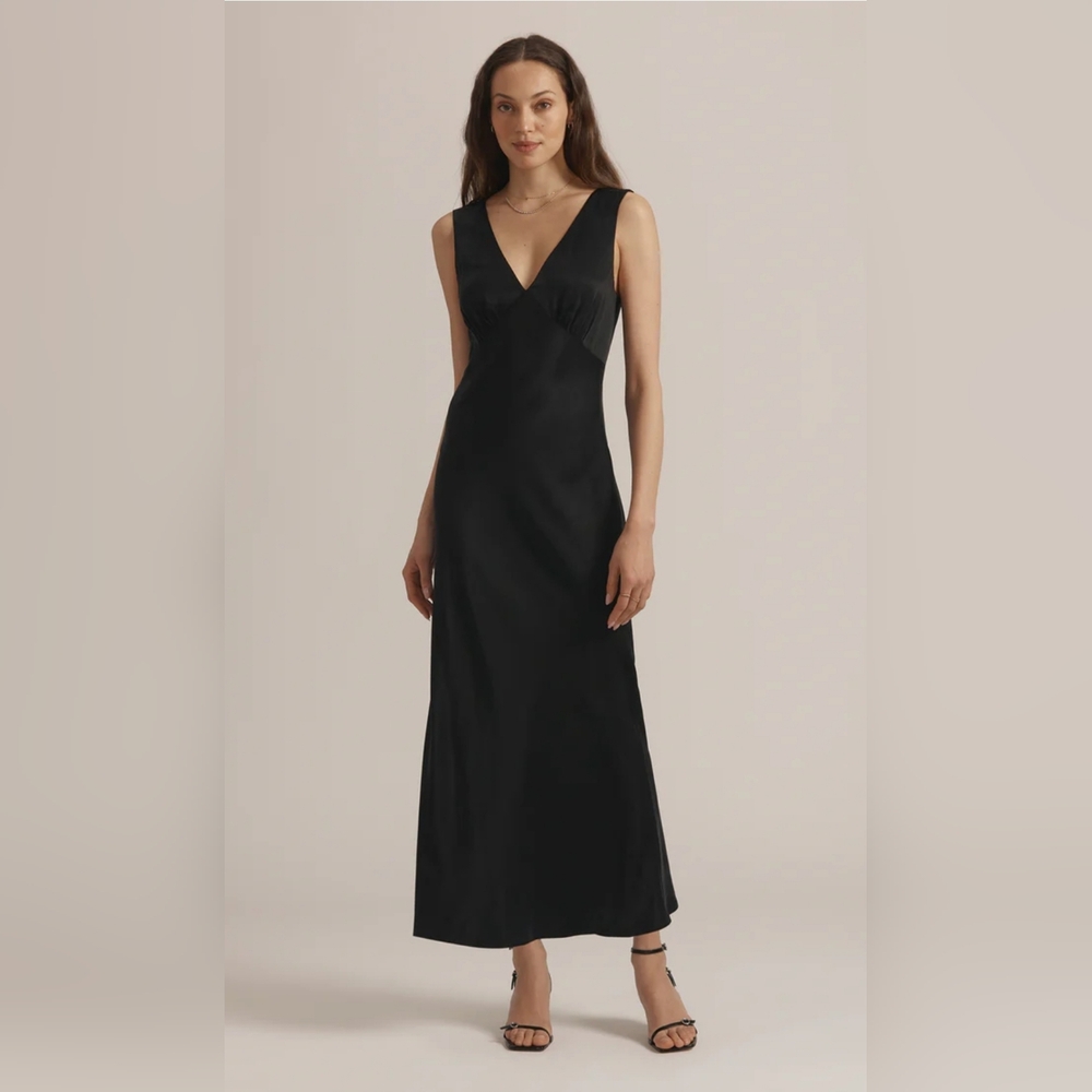 Favorite Daughter The Anyday Anytime Dress Black Size 10 NWT